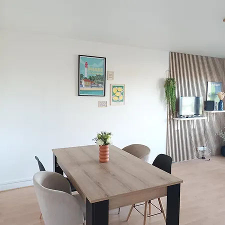 Apartamento T2 Avec Wifi Et Parking - 700m Du Centre *